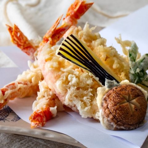 Tempura - Prawn and Shiitake Mushroom