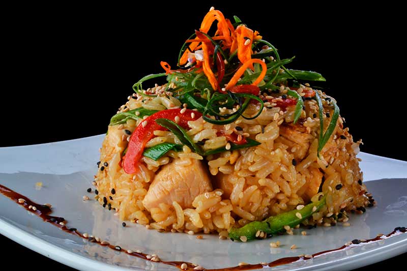 3. Arroz Yakimeshi de Frutos del Mar | Subarashi Sushi Casablanca