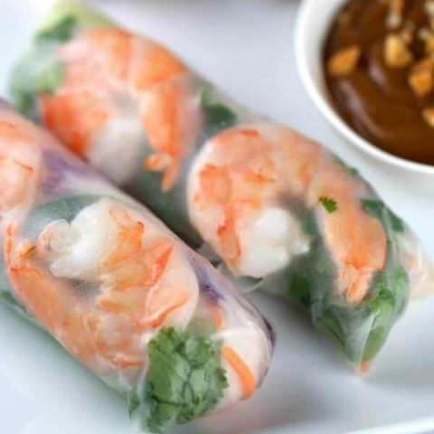 Nama Harumaki - Prawn Fresh Spring Rolls