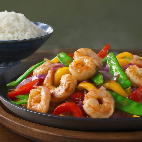 Yakeru Yo Ni Atsui - Prawns Sizzling