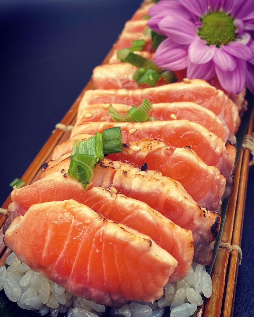 3.Tataki de Salmon | Subarashi Sushi Casablanca