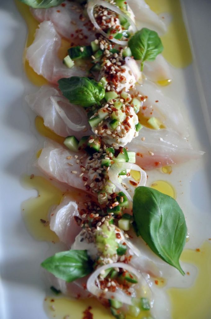 7.Carpaccio KinmedaiAlfonsino | Subarashi Sushi Casablanca