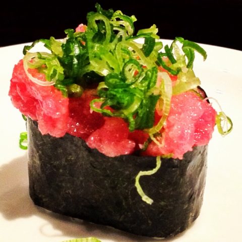 Gunkan - Beef Sirloin and Quail Egg | 2pcs.